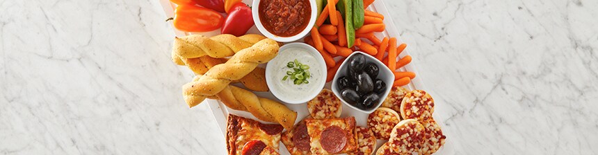 Easy Pizza Grazing Board Recipe