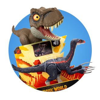 Jurassic World dinosaur action figures