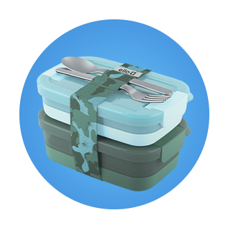 Image features food storage containers 