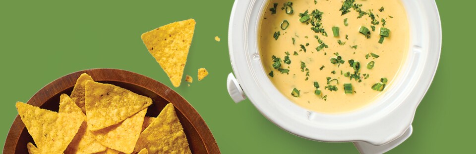 Slow-Cooker Green Chile Queso