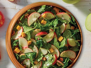 Apple and Cheddar Kale Salad