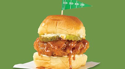 nashville hot chicken slider