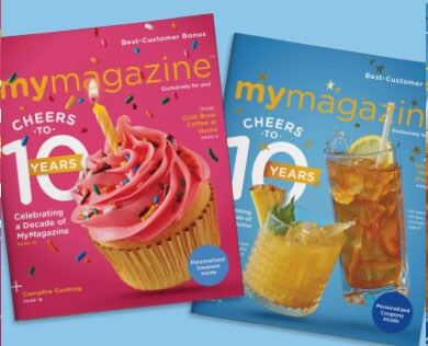 Two MyMagazine covers HL char. count: 60 characters Two MyMagazine covers HL char. count: 60 characters