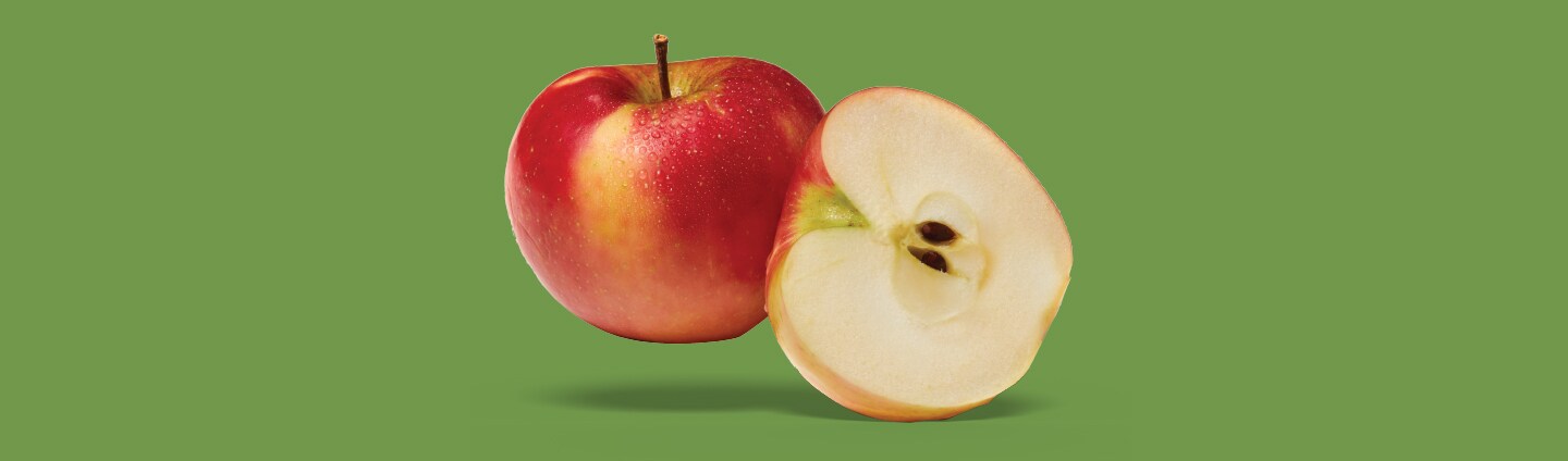 red apple