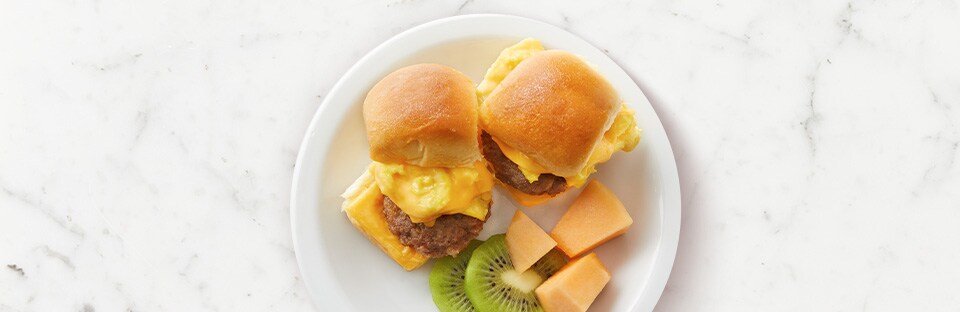 Sausage Breakfast Sliders Sausage Breakfast Sliders