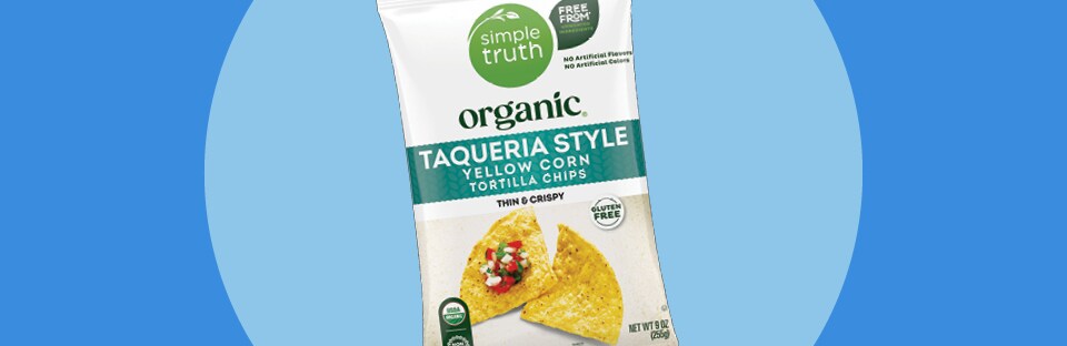 Simple Truth Organic Taqueria Style Yellow Corn Tortilla Chips