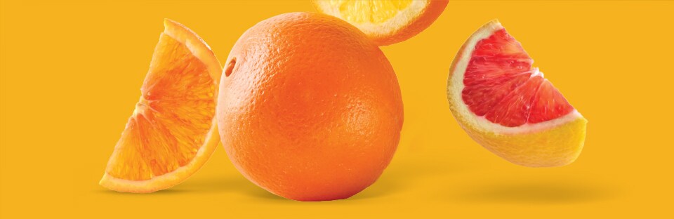 Oranges and grapefruit