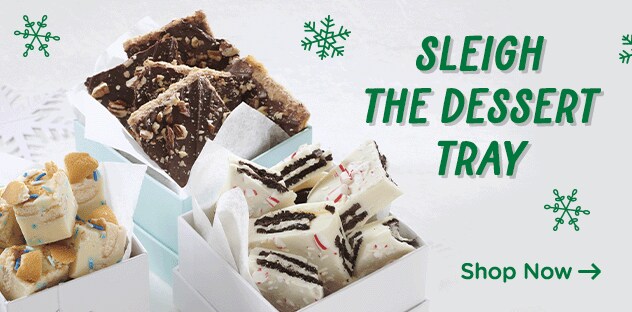 Sleigh the dessert tray
