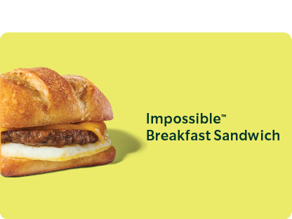 impossible breakfast sandwich