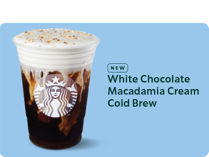 White Chocolate Macadamia Cream Cold Brew