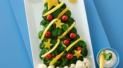 Crunchy Veggie Tree Recipe