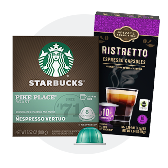 Nespresso Pods & Capsules
