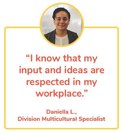 Daniella L. Division Multicultural Specialist Daniella L. Division Multicultural Specialist