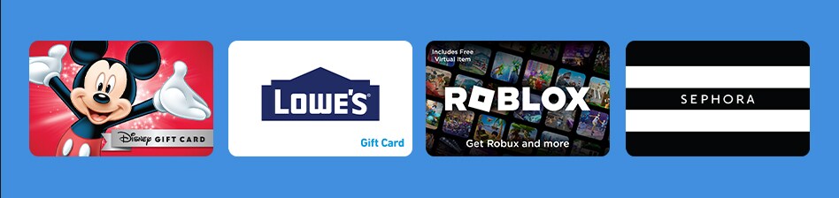 4X Fuel Points on Gift Cards*. Wish graduates the best with a gift card!