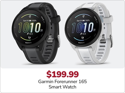 199.99 Garmin Forerunner 165 Smart Watch