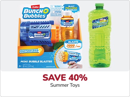 Save 40 percent Summer Toys
