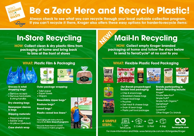 Fred meyer 2025 recycle plastic bags