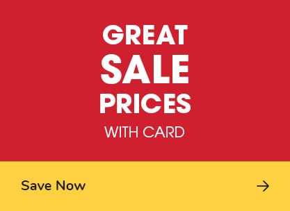 great sale prices with card