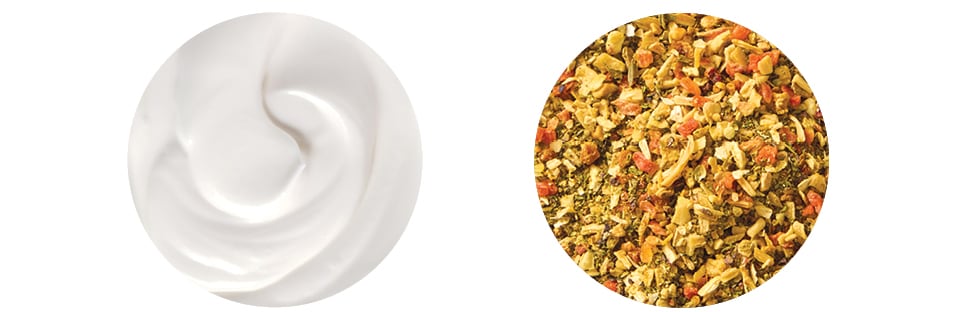 Nonfat Greek Yogurt and salt-free seasoning
