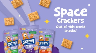 Space crackers – out of this world snacks