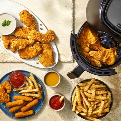 The freshest ingredients, including an assortment of fruits and vegetables, to prepare the tastiest of meals. 